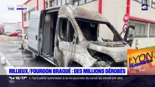 Rillieux-la-Pape: un fourgon braqué et incendié, plusieurs individus en fuite
