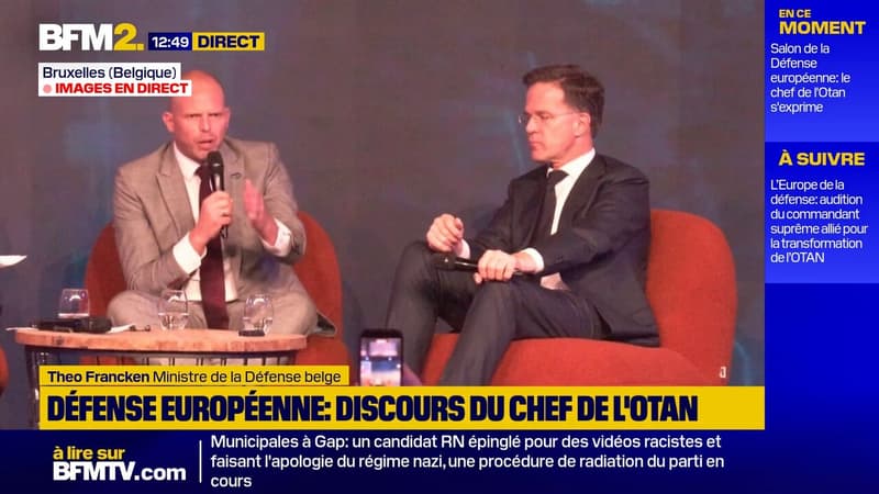 UE/OTAN: "Nous luttons pour les mêmes valeurs et cela ne dépend pas de qui est président aux États-Unis", déclare Theo Francken, ministre de la Défense belge