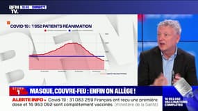 Allègement des restrictions: pour le professeur Frédéric Adnet, "on ne prend pas beaucoup de risque à baisser un peu plus la garde"