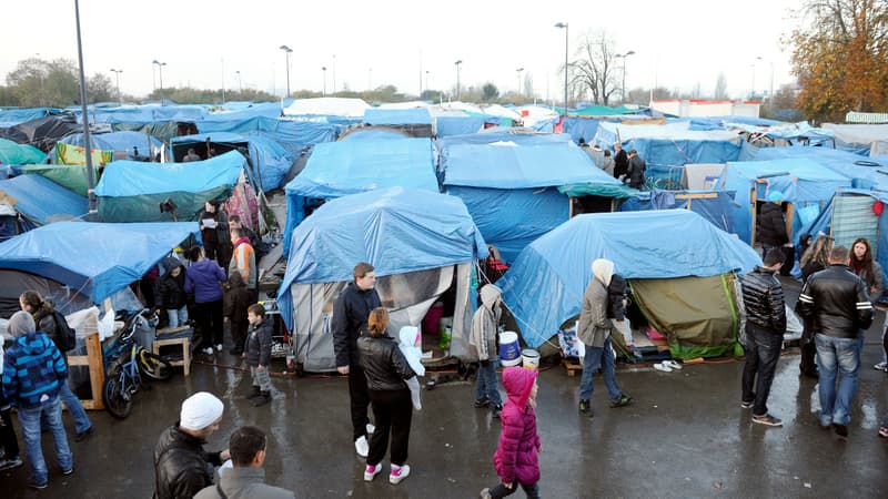 Le camp de Blida est installé depuis 2013 sur un parking de Metz.