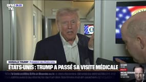 "J'ai eu le sentiment d'être en très bonne forme": Donald Trump donne de ses nouvelles après sa visite médicale annuelle