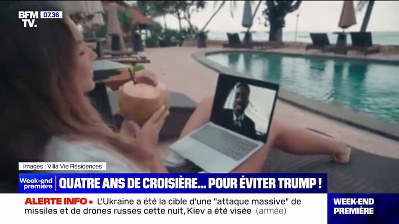 Une compagnie de croisière propose un tour du monde de quatre ans pour échapper au mandat de Trump