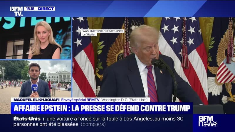 Affaire Epstein : la presse se défend contre Trump - 19/07