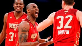 Kevin Durant, Kobe Bryant et Blake Griffin