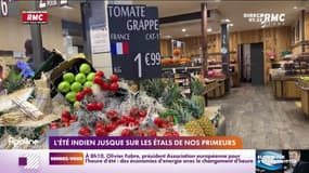 L'été indien jusque sur les étals de nos primeurs 
