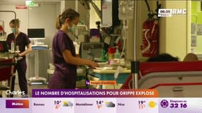 Le nombre d'hospitalisations pour grippe explose
