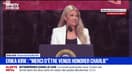 Hommage à Charlie Kirk: "Merci d'être venus honorer Charlie", indique Erika Kirk, sa veuve