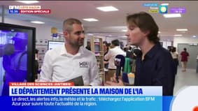 Village des sciences à Antibes : le département présente la maison de l'IA