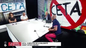 Le monde de Macron : Neuf députés de la majorité osent voter contre le Ceta ! - 24/07