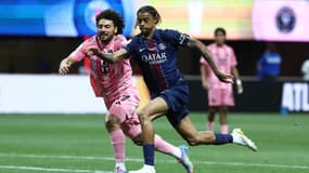 Bradley Barcola face à l'Inter Miami, le 29 juin 2025.