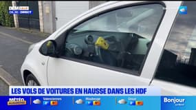 Hauts-de-France: les vols de voiture augmentent dans la région