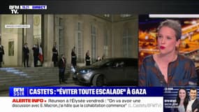 Guerre à Gaza: "Il faut éviter toute forme d'escalade", estime Lucie Castets 