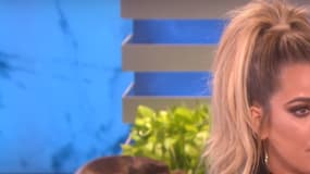 Khloé Kardashian sur le plateau de l'émission d'Ellen DeGeneres le 11 octobre 2016