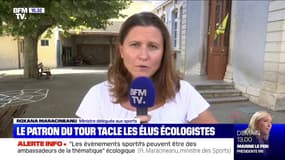 "Ce n'est pas le moment de s'en prendre à nos grands événements sportifs": Roxana Maracineanu répond aux écologistes