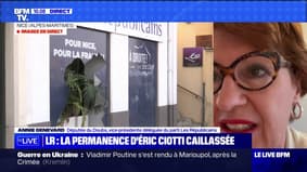 "This violence is very dangerous, very disturbing": Annie Genevard (LR) reacts to the act of vandalism against the permanence of Éric Ciotti