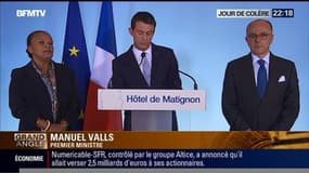 Colère des policiers: Manuel Valls annonce des mesures d'apaisement