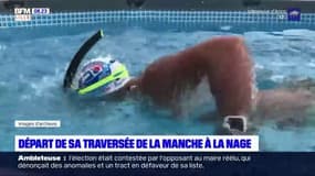 Un Nordiste tente la traversée de la Manche à la nage ce jeudi, il s'était entraîné dans la piscine de son voisin pendant le confinement