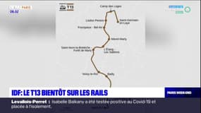 Île-de-France: le tramway T13 bientôt sur les rails