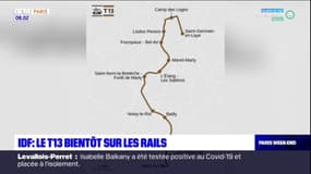 Île-de-France: le tramway T13 bientôt sur les rails