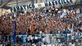 Des supporters de l'OM 
