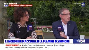 JO 2024: la ville de Lille honorée par le passage de la flamme