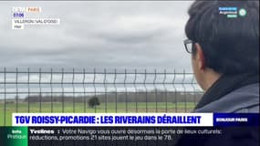 Ligne de TGV Roissy-Picardie: les riverains en colère