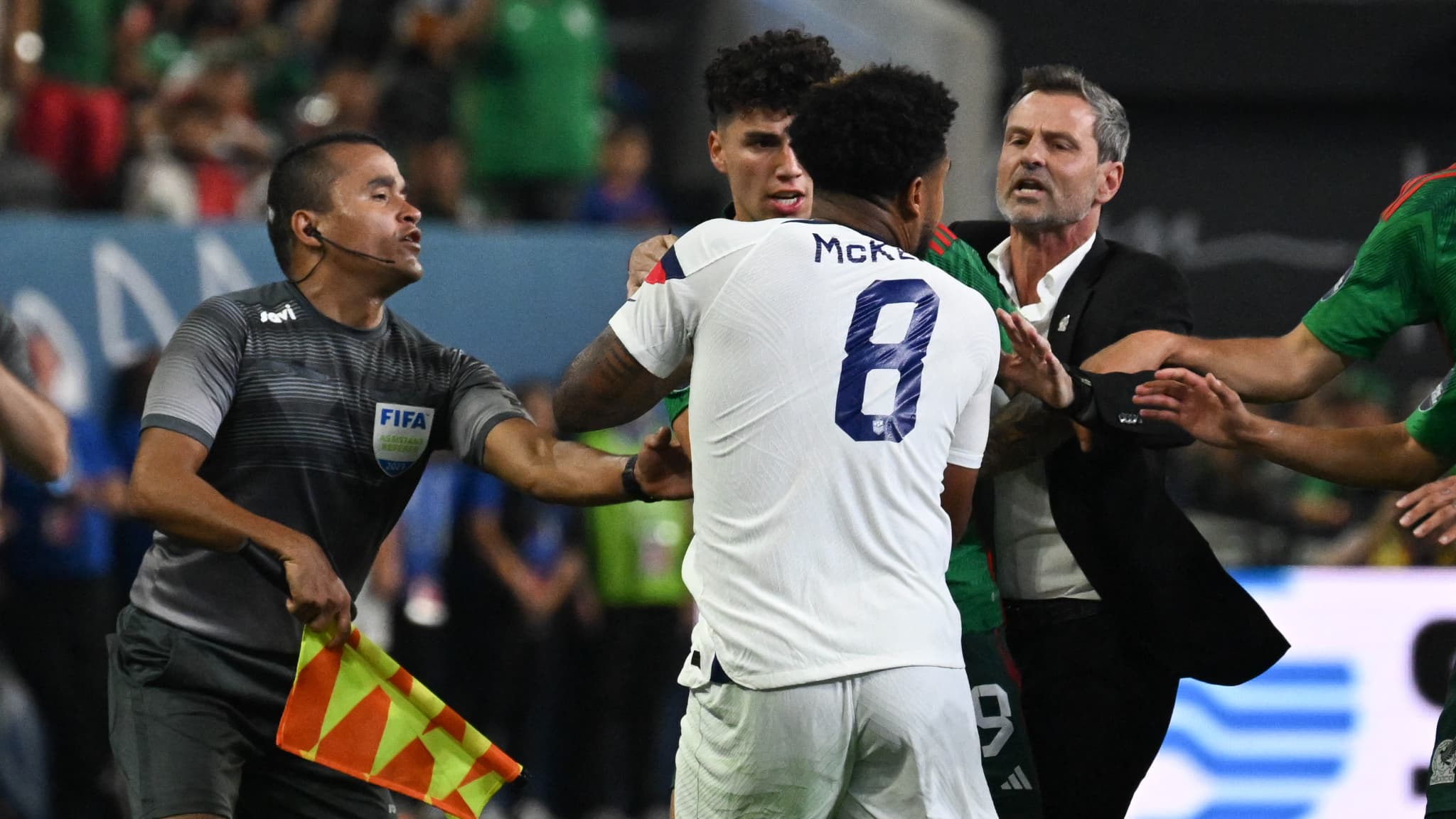 Controversial CONCACAF Nations League Semi-Final: United States vs Mexico Marred by Fights and Sanctions