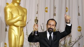Le film "Une Séparation" d'Asghar Farhadi a obtenu l'Oscar du meilleur film étranger dimanche soir à Hollywood, une grande première pour le cinéma iranien. /Photo prise le 26 février 2012/REUTERS/Mike Blake