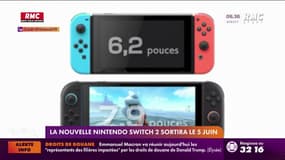 La nouvelle Nintendo Switch 2 sortira le 5 juin