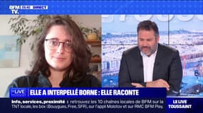 Nina Fleury-Panel, étudiante: "J'ai saisi l'occasion d'être face à la Première ministre pour lui dire ce que j'avais sur le cœur"