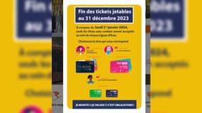 Les utilisateurs ont jusqu'au 31 décembre pour utiliser leurs tickets jetables sur le réseau Ligne d'Azur, à Nice.