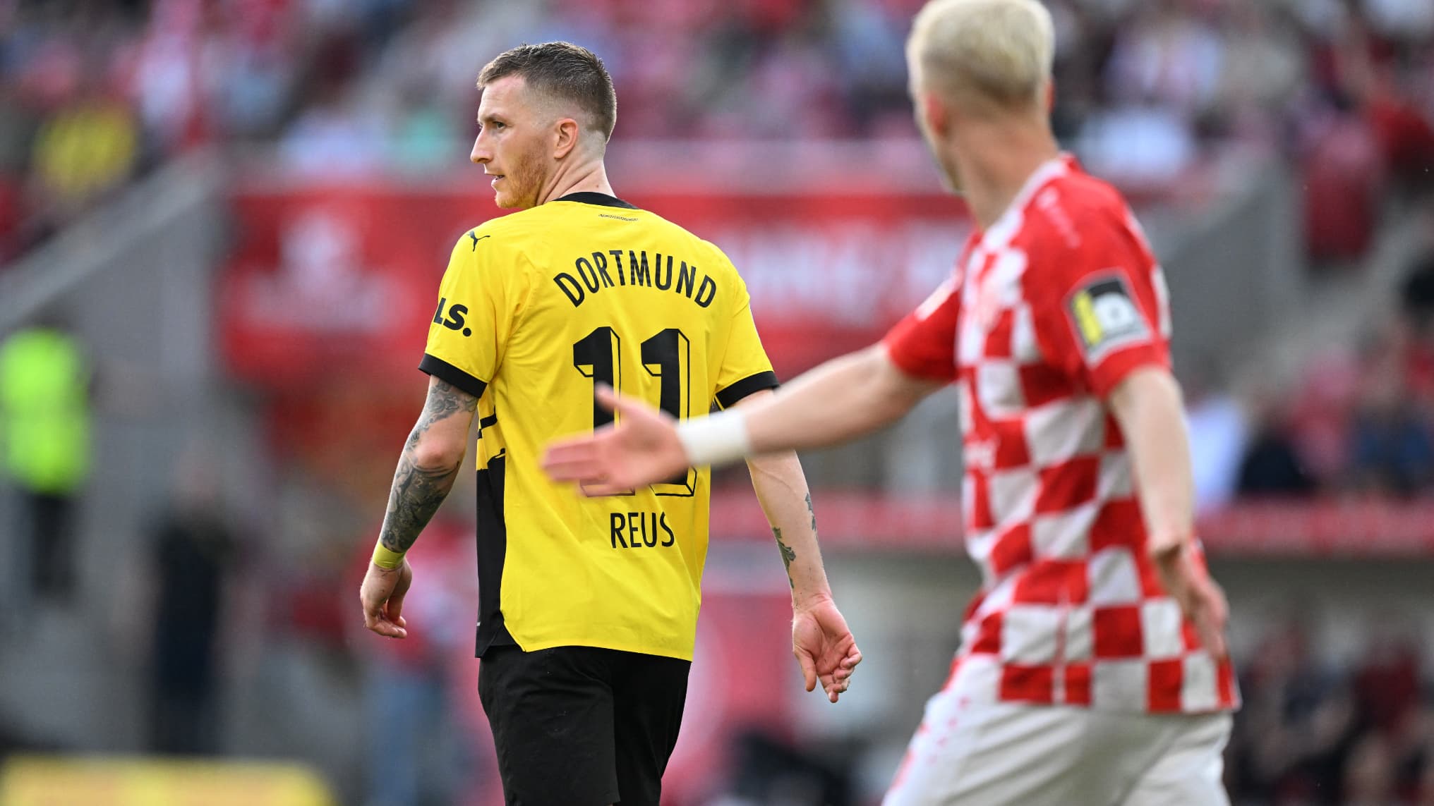 after eliminating PSG in the Champions League, Dortmund take a beating at Mainz