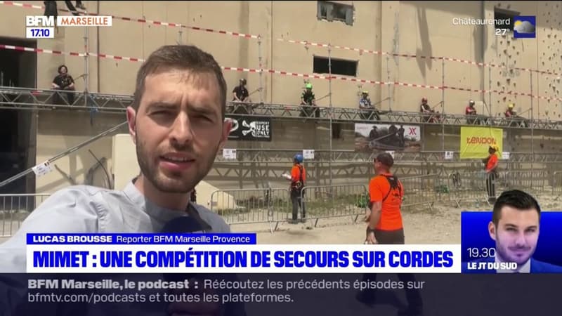 Mimet: une compétition de secours sur cordes