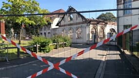 Le gymnase de l'école Jean-Macé à Lens a été incendié dans la nuit de lundi à mardi.
