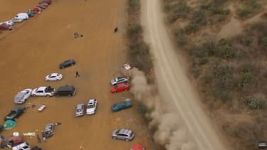La sortie de piste du pilote Citroën Kris Meeke ne l'a finalement pas pénalisé.