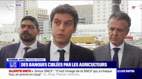 Gabriel Attal, sur la colère des agriculteurs: "J'ai pris un certain nombre d'engagements, ils seront tenus"