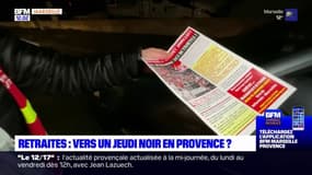 Réforme des retraites: vers un jeudi noir en Provence?