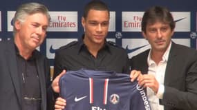 Ancelotti, Van Der Wiel et Leonardo