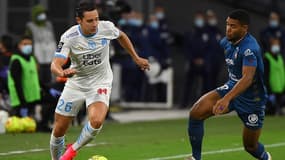 Florian Thauvin (OM) face à Metz