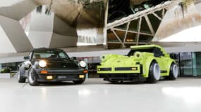 Cette Porsche 911 (930) Turbo 3.0 a été entièrement réalisée en Légo à taille réelle, pour le 70e anniversaire de la marque.