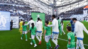 L'entrée des joueurs sur la pelouse, en 2016