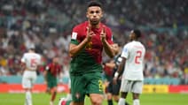Gonçalo Ramos lors de Portugal-Suisse, à Doha le 6 décembre 2022