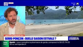 Lac de Serre-Ponçon: une saison qui doit s'adapter avec le niveau historiquement bas du lac