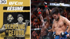 Résumé UFC 288 : Sterling s’offre Cejudo après un combat acharné et conserve son titre des coqs
