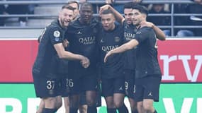 Kylian Mbappé buteur avec le PSG, 12e journée de Ligue 1 à Reims, 11 novembre 2023