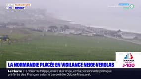 La Normandie placée en vigilance jaune neige-verglas