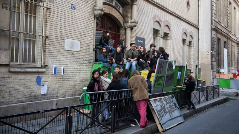 Une dizaine de lycées sont perturbés à Paris (image d'illustration).