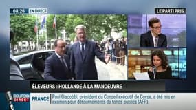 Le parti pris d'Apolline de Malherbe: Blocage des éleveurs: l'exécutif bouge ! - 22/07