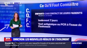 Cas contact ou test positif au Covid-19: quelles sont les nouvelles règles d'isolement ?