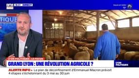 Métropole de Lyon: le vice-président en charge de l'agriculture promet des "débouchés" pour les agriculteurs qui se convertissent au bio